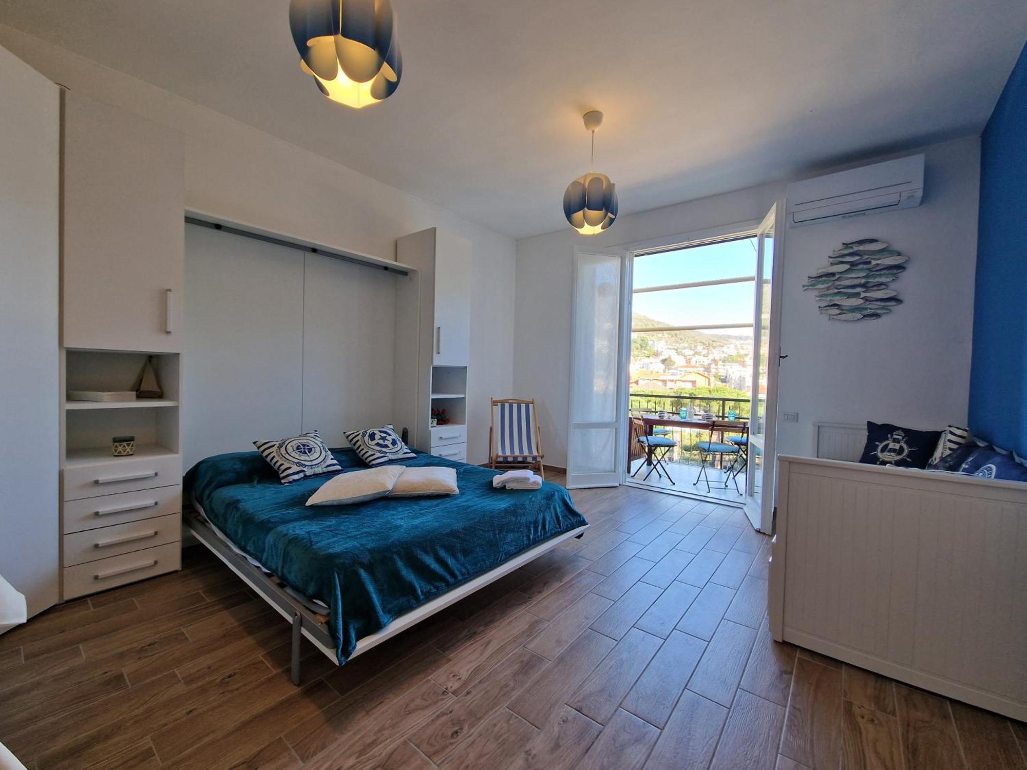 650 Metri Dal Mare - Wifi - Terrazzo - Piscina - A/C Apartment Pietra Ligure Bagian luar foto